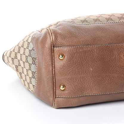 Gucci Monogram Large New Pelham Shoulder Bag Brown 9 of 10