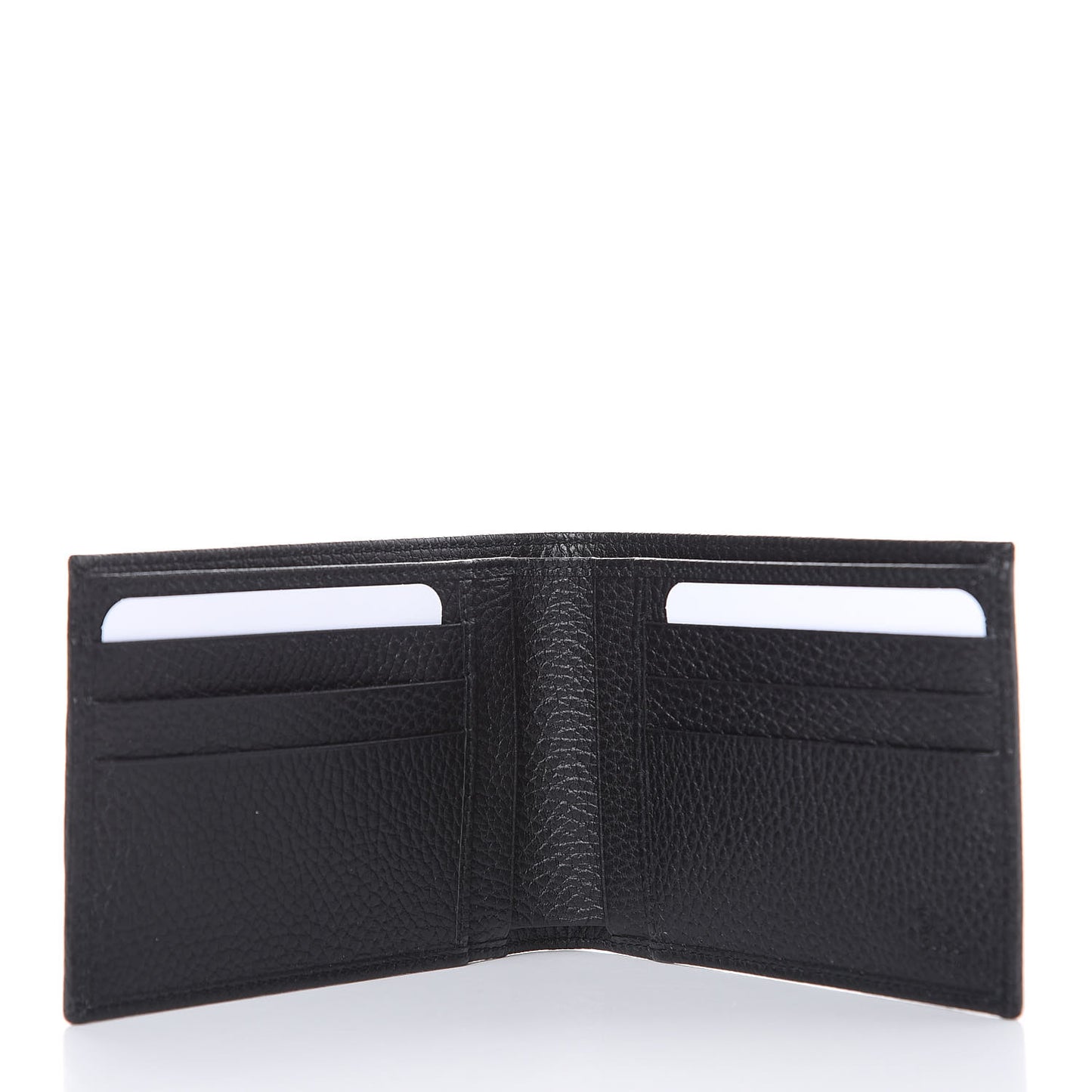 Nylon Monogram Bi-Fold Wallet Black