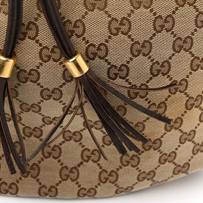 Gucci Monogram Medium Interlocking Icon Shoulder Bag Dark Brown 11 of 12