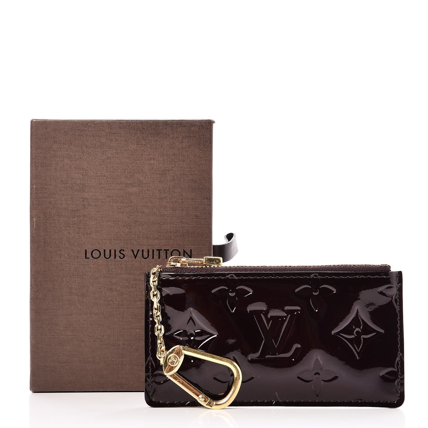 Vernis Pochette Key Pouch Amarante