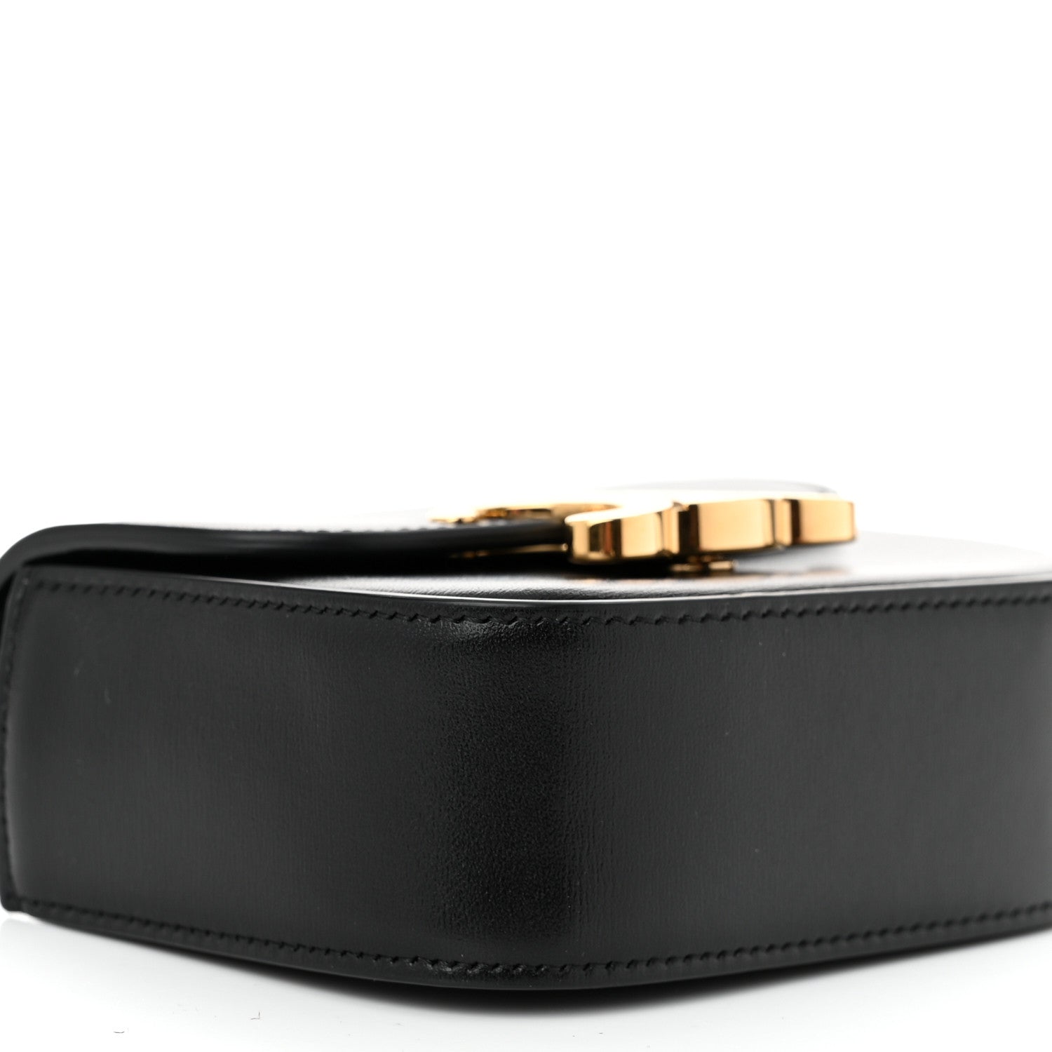 Celine Shiny Calfskin Mini Triomphe Black 8 of 9