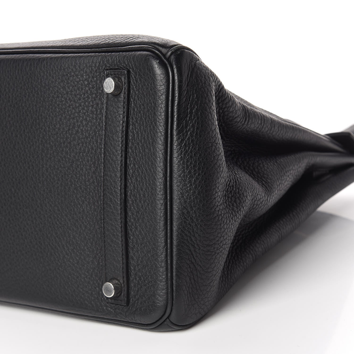 Hermes Taurillon Clemence Birkin 35 Black 34 of 37