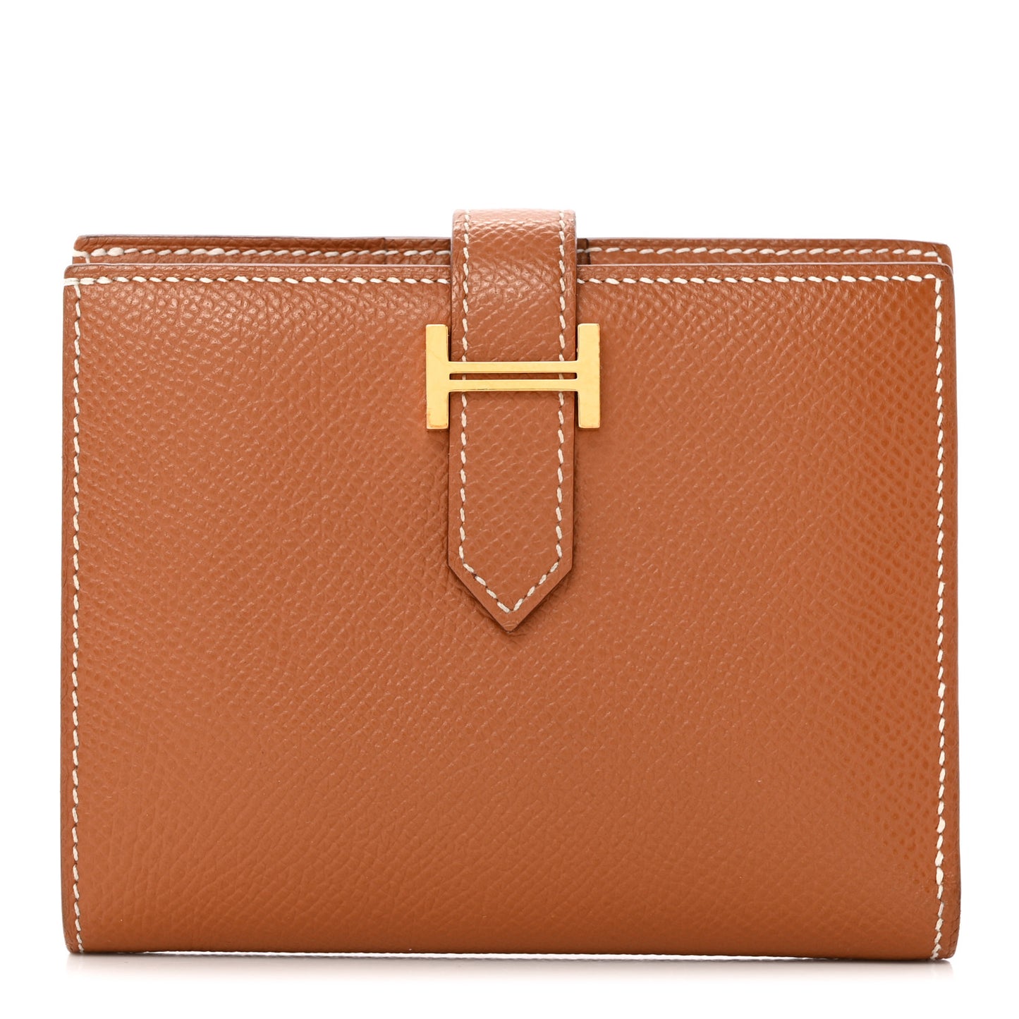 Epsom Bearn Compact Wallet Gold