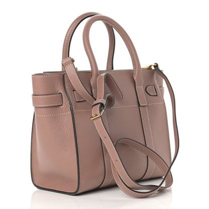 Mulberry Small Classic Grain Mini Zipped Bayswater Dark Blush 3 of 11