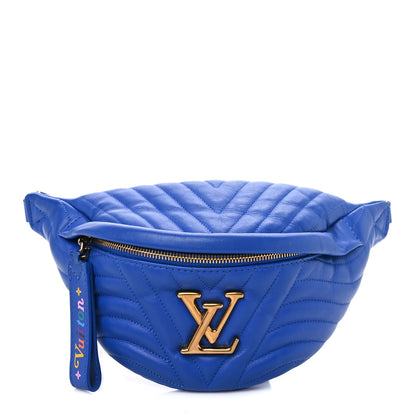 Louis Vuitton Calfskin New Wave Bumbag Blue Neon 1 of 6