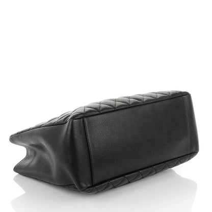 Chanel Caviar Quilted Grand Shopping Tote GST Black 4 of 7