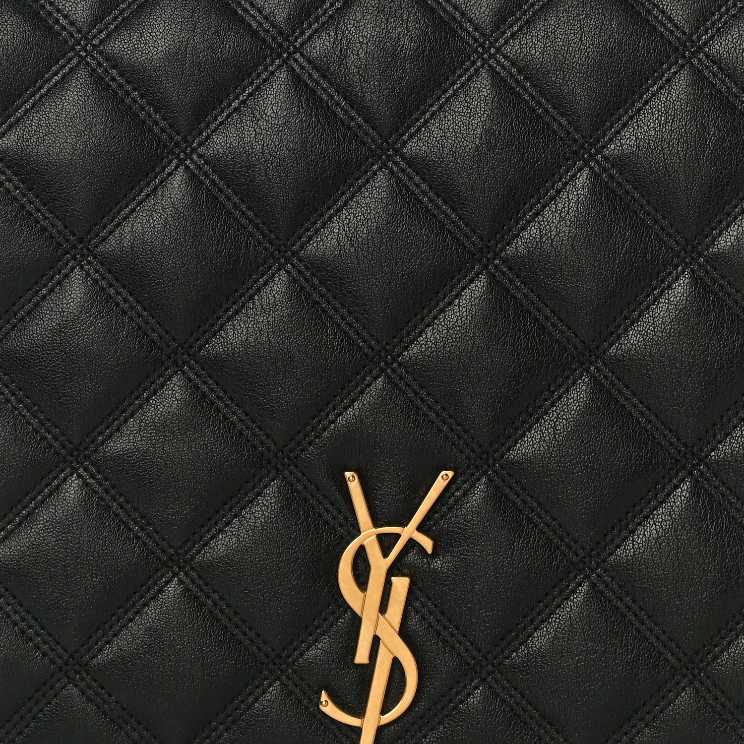Saint Laurent Lambskin Quilted Small Becky Chain Bag Black 11 of 11