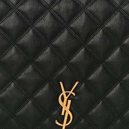 Saint Laurent Lambskin Quilted Small Becky Chain Bag Black 11 of 11