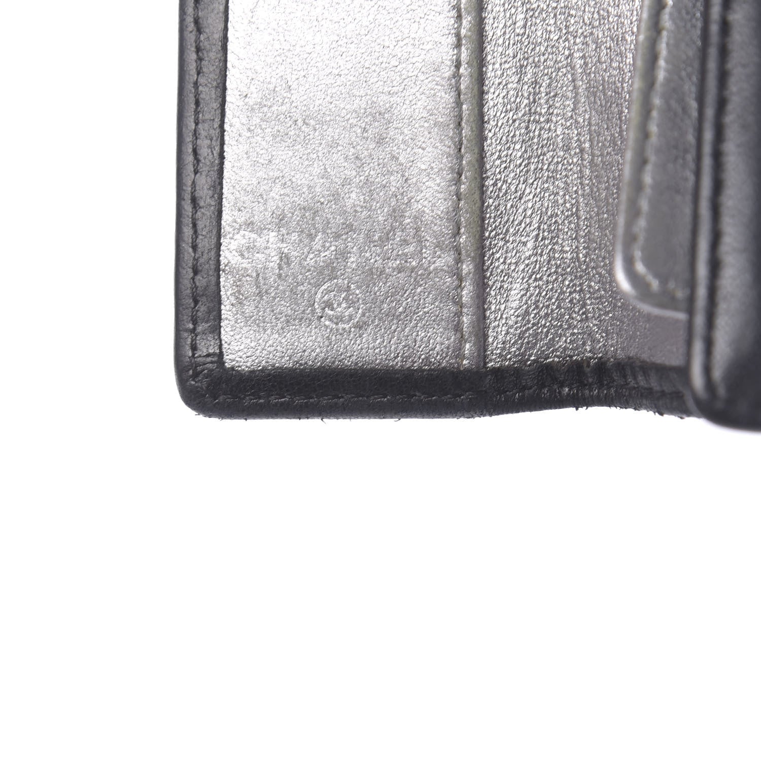 Chanel Lambskin Vertical Quilted 6 Key Holder Black 6 of 13
