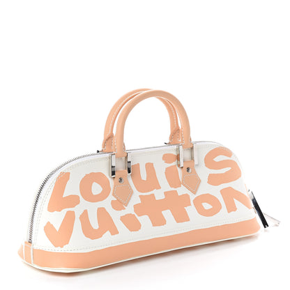 Louis Vuitton Graffiti Alma Horizontal Peach 2 of 7