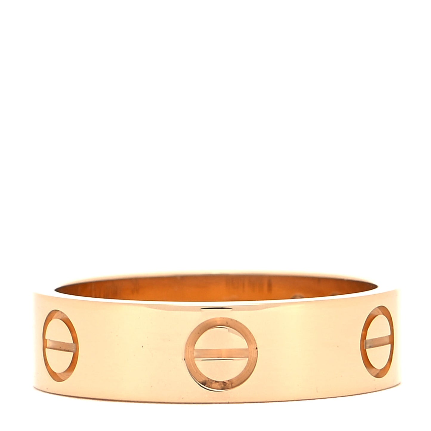 18K Yellow Gold 5.5mm LOVE Ring 56 7.5