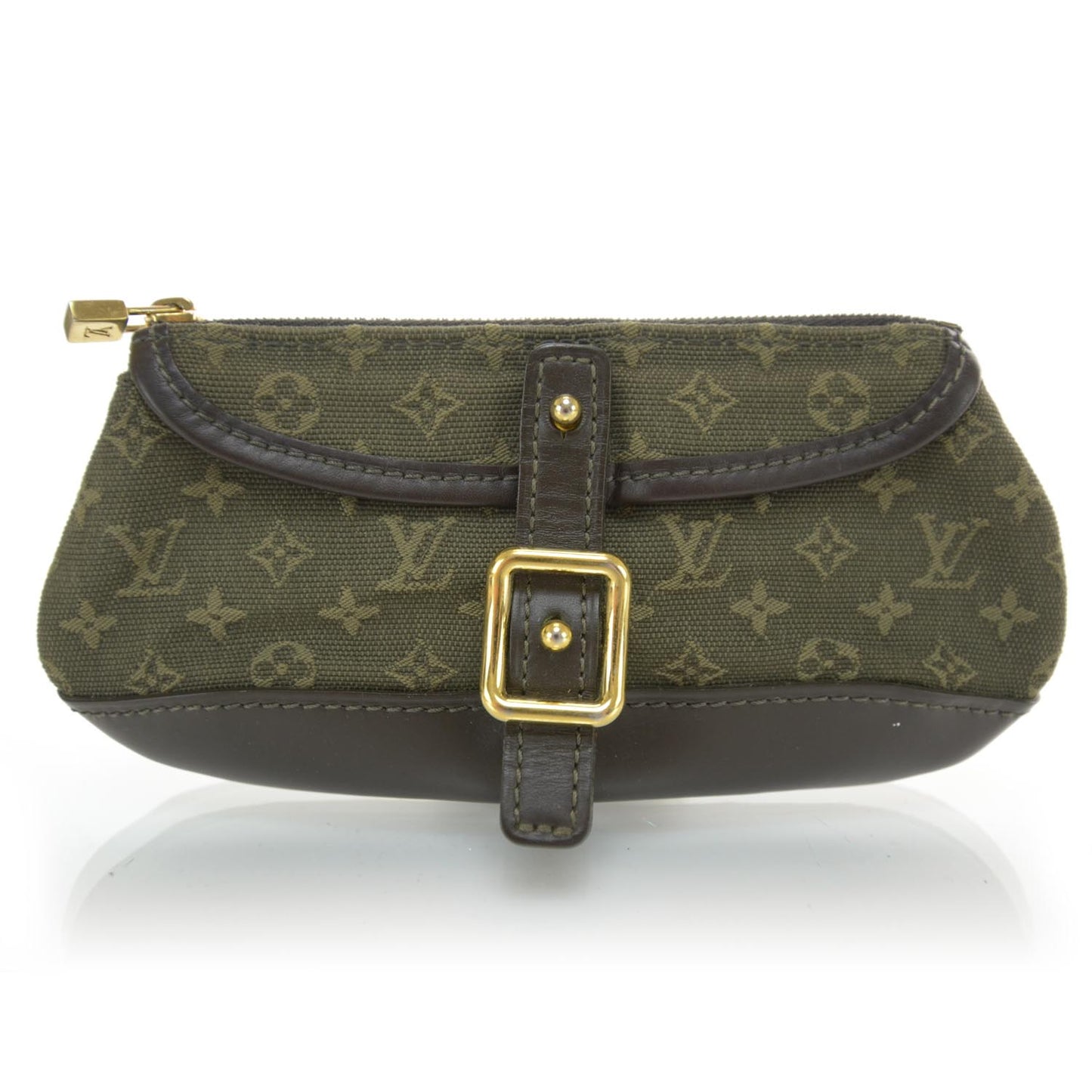Mini Monogram Anne Sophie Pochette Clutch Kaki