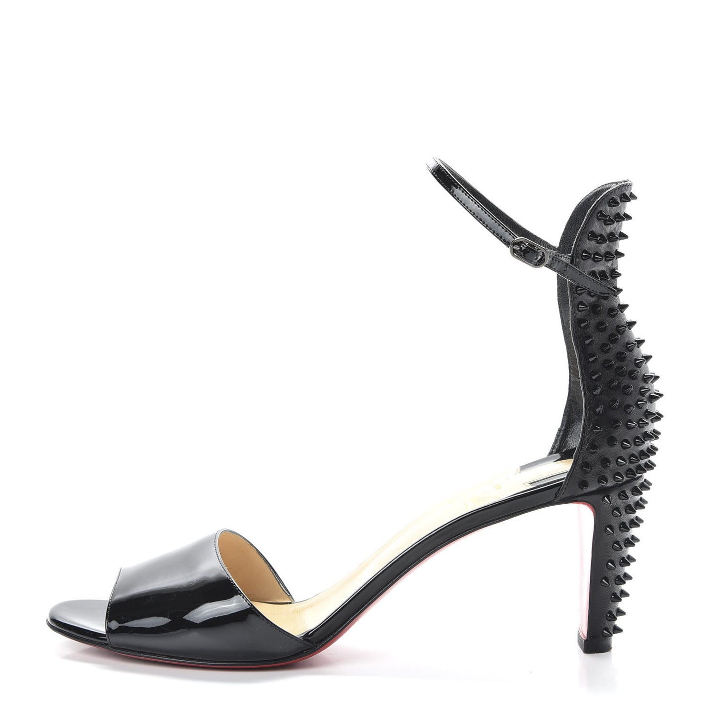 Patent Nappa Trezanita 70 Sandals 40 Black