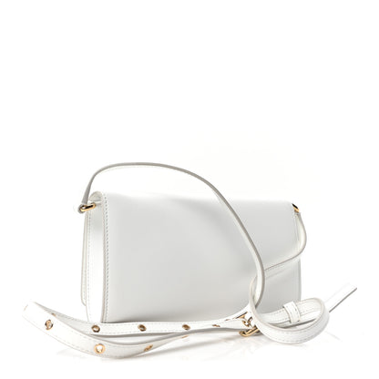 Dolce & Gabbana Calfskin DG Millennials Crossbody Bag White 3 of 9