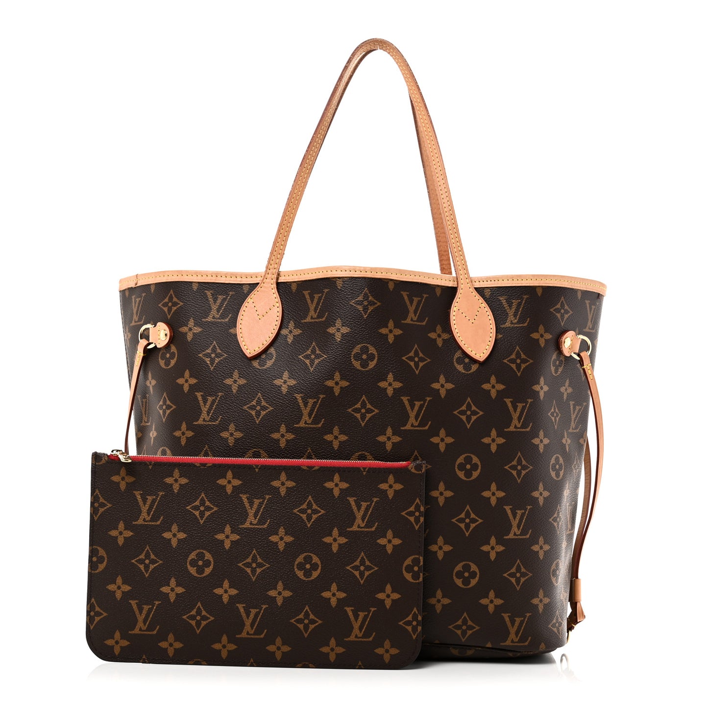 Monogram Neo Neverfull MM Cherry