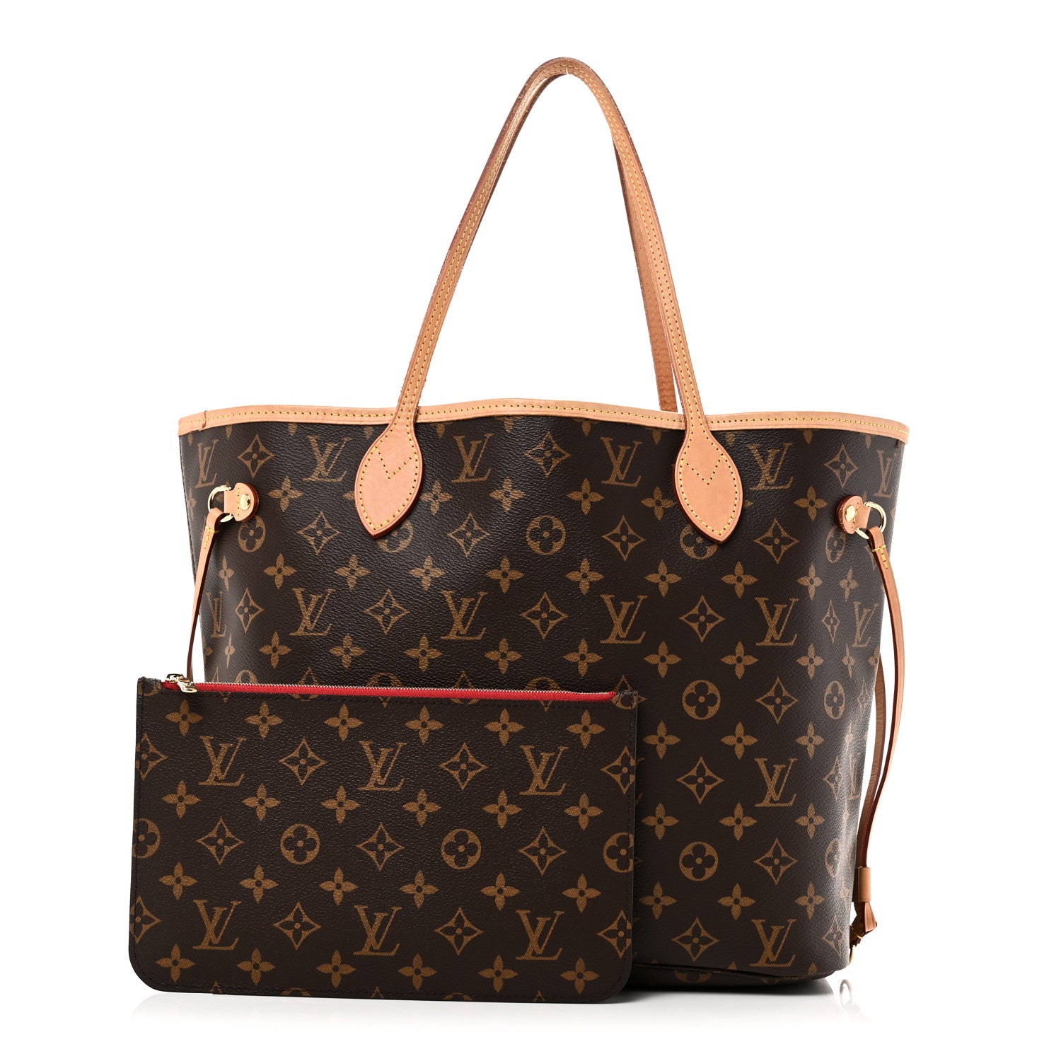 Louis Vuitton Monogram Neo Neverfull MM Cherry 3 of 13