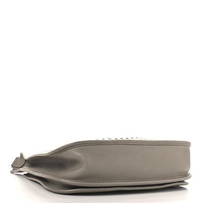 Hermes Taurillon Clemence EVELYNE III PM Gris Asphalte 4 of 12