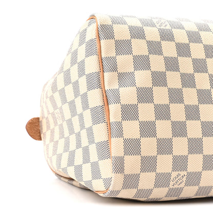 Louis Vuitton Damier Azur Speedy 30 7 of 8