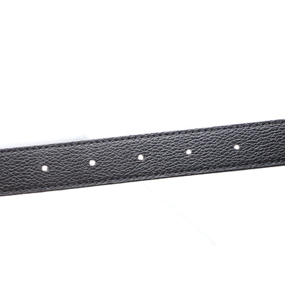 Louis Vuitton Calfskin Monogram 25mm LV Iconic Reversible Belt 95 38 Black 6 of 8