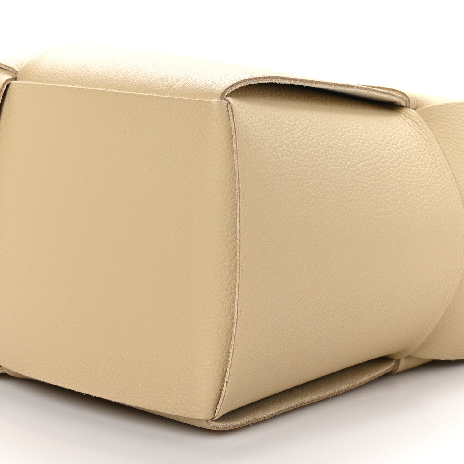 Bottega Veneta Grained Calfskin Intrecciato Medium Arco Tote Porridge 10 of 10