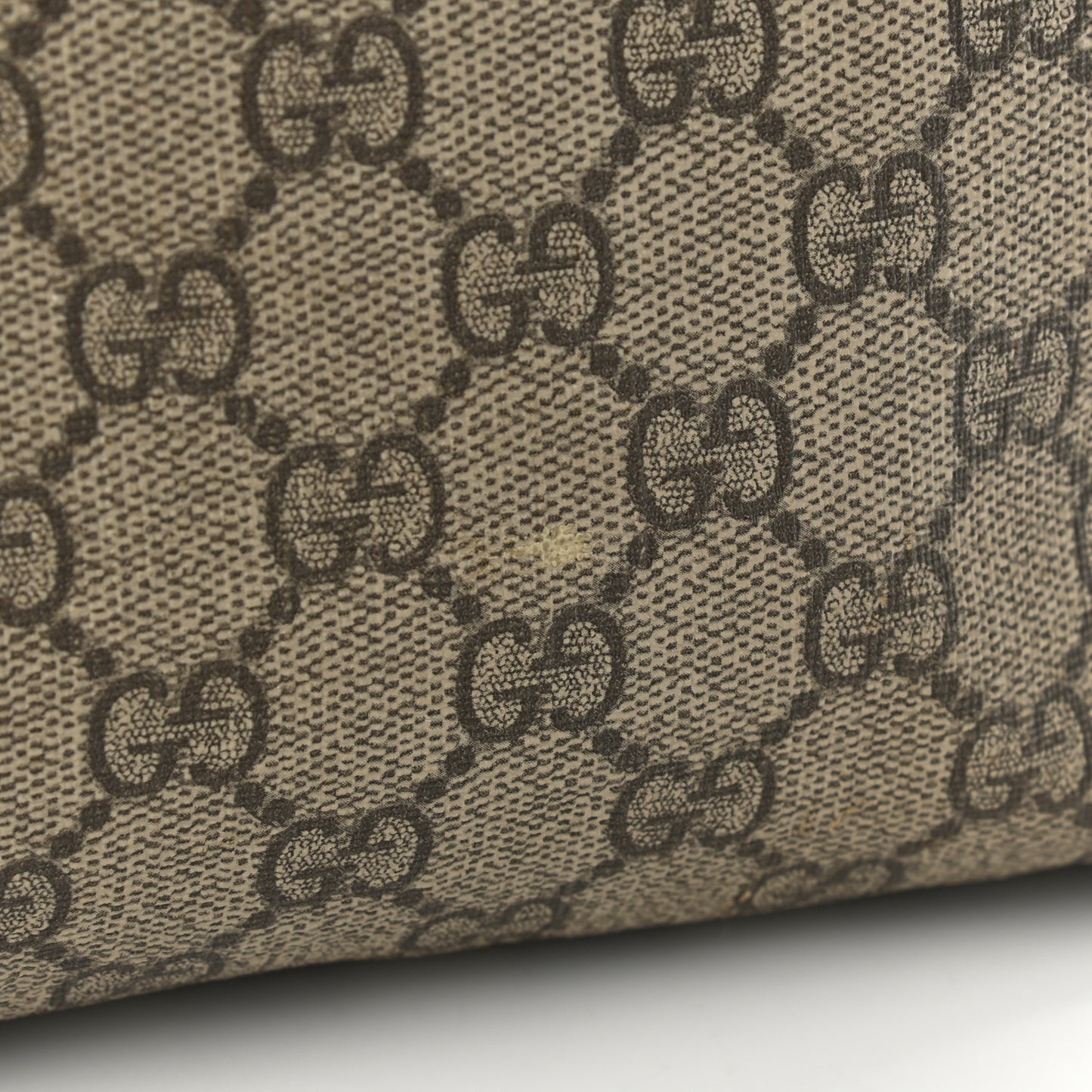GG Monogram Flap Messenger Bag Beige Dark Brown