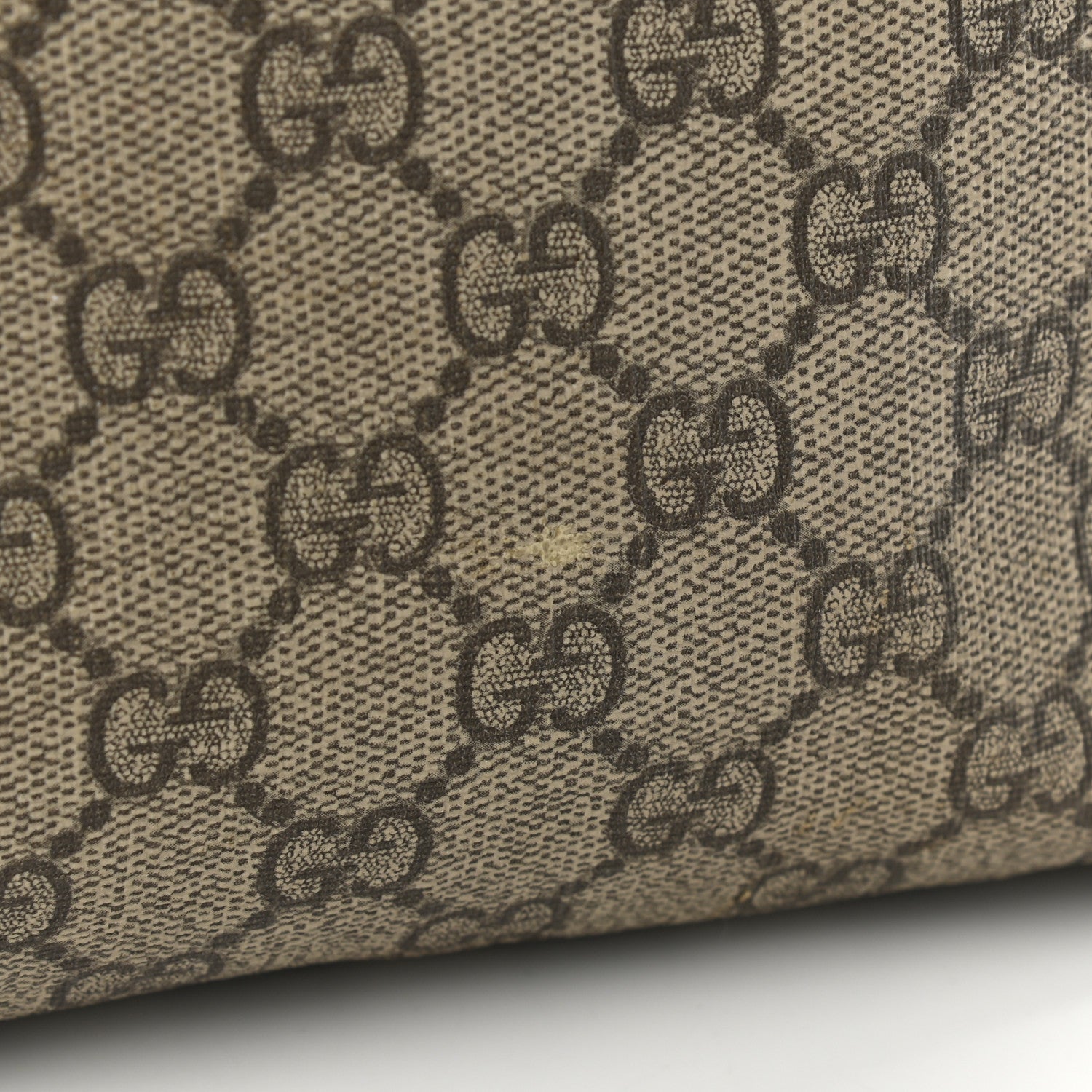 Gucci GG Monogram Flap Messenger Bag Beige Dark Brown 13 of 14