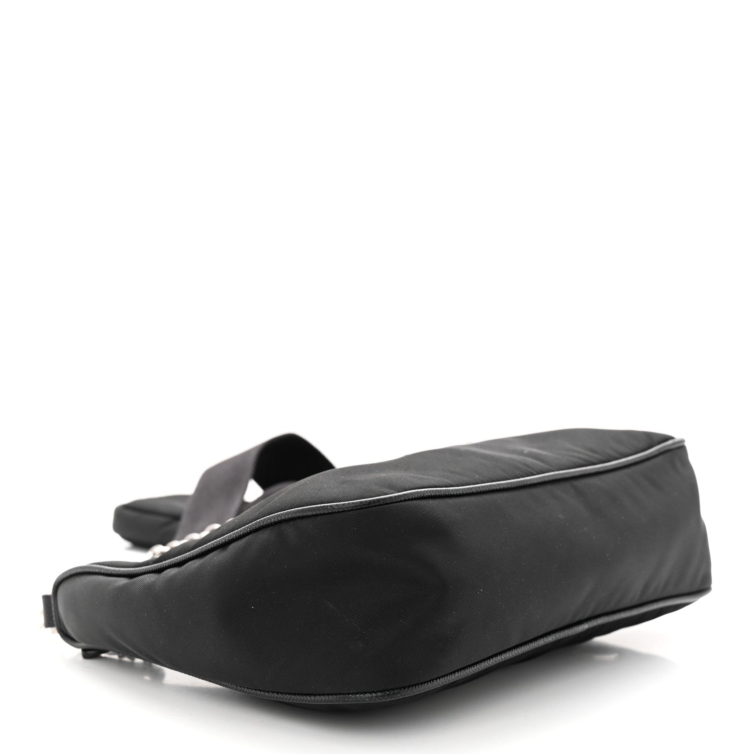 Prada Nylon Re-Edition 2005 Shoulder Bag Black 4 of 11