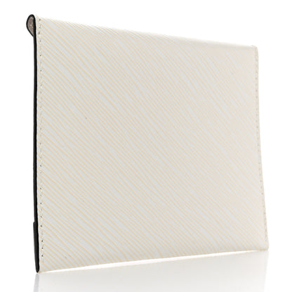 Louis Vuitton Epi Invitation Envelope Clutch White 3 of 5