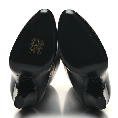 Saint Laurent Vanity Softy Calfskin 68 Tube 110 Boots 36 Black 5 of 8
