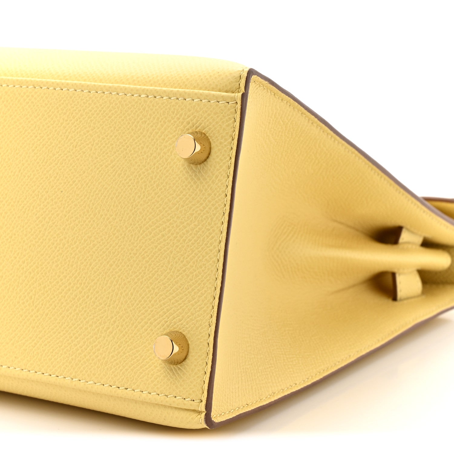 Hermes Epsom Kelly Sellier 28 Jaune Poussin 8 of 9