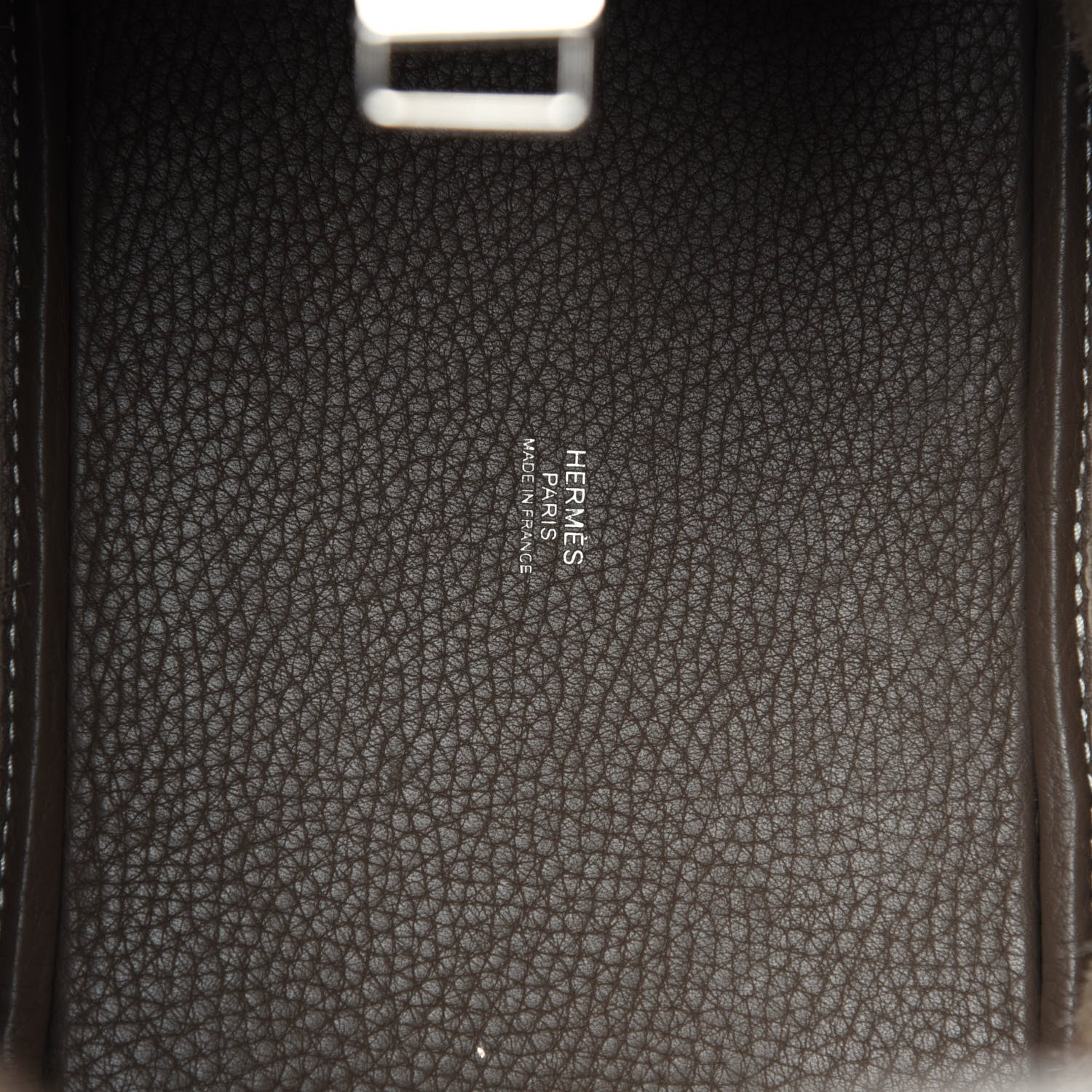 Hermes Taurillon Clemence Picotin Lock 18 PM Etoupe 8 of 11
