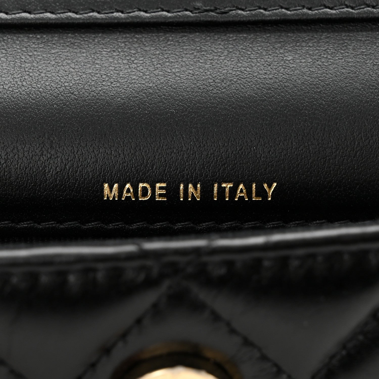 Chanel Calfskin Quilted Maxi Pearls Card Holder Flap With Chain Black 7 of 11