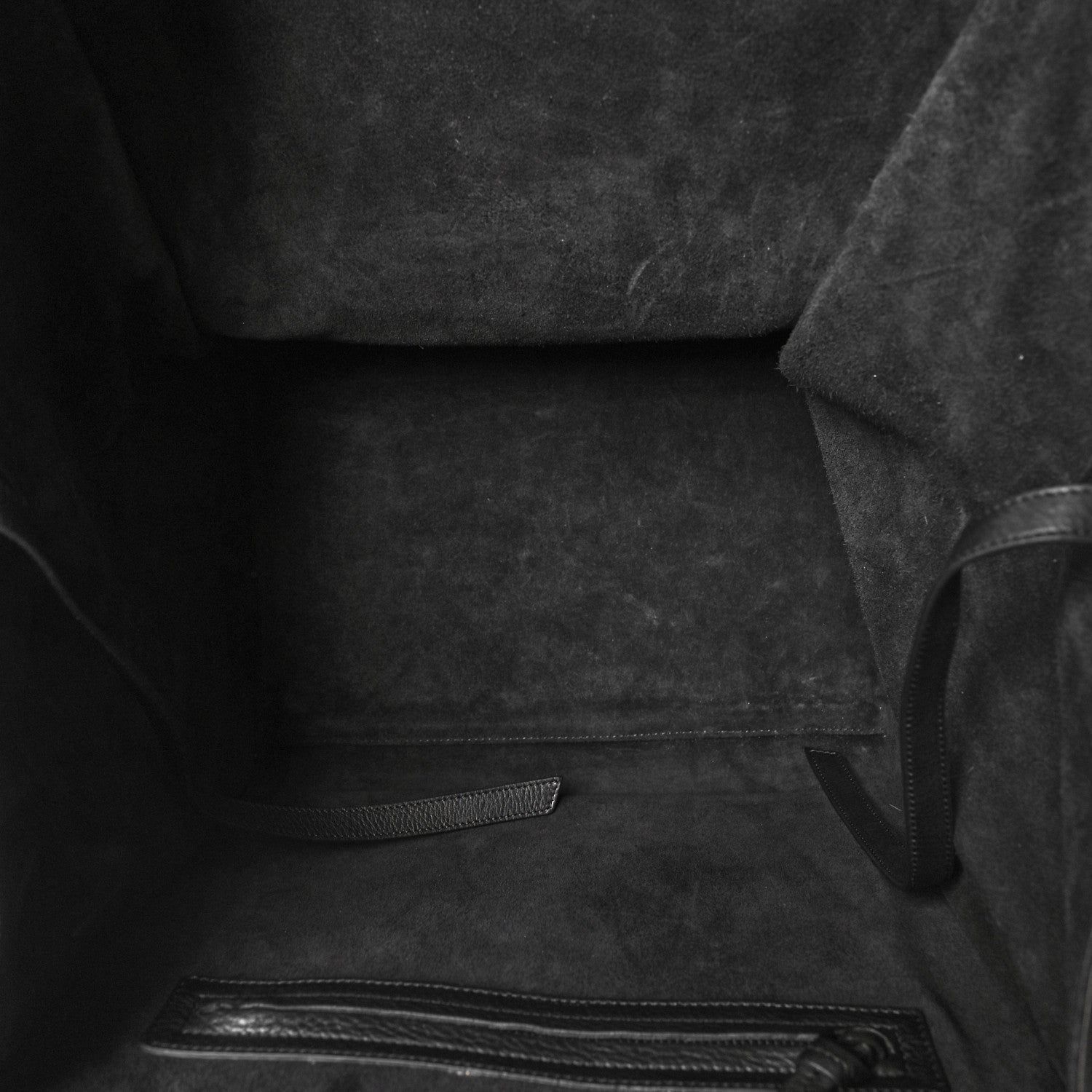 Celine Supple Calfskin Medium Phantom Luggage Black 5 of 12