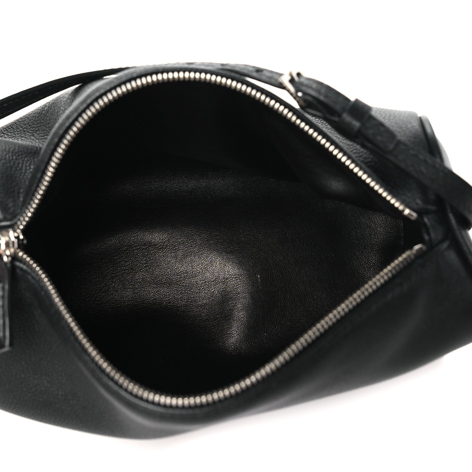 The Row Grained Calfskin 90's Bag Black 5 of 9
