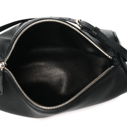 The Row Grained Calfskin 90's Bag Black 5 of 9