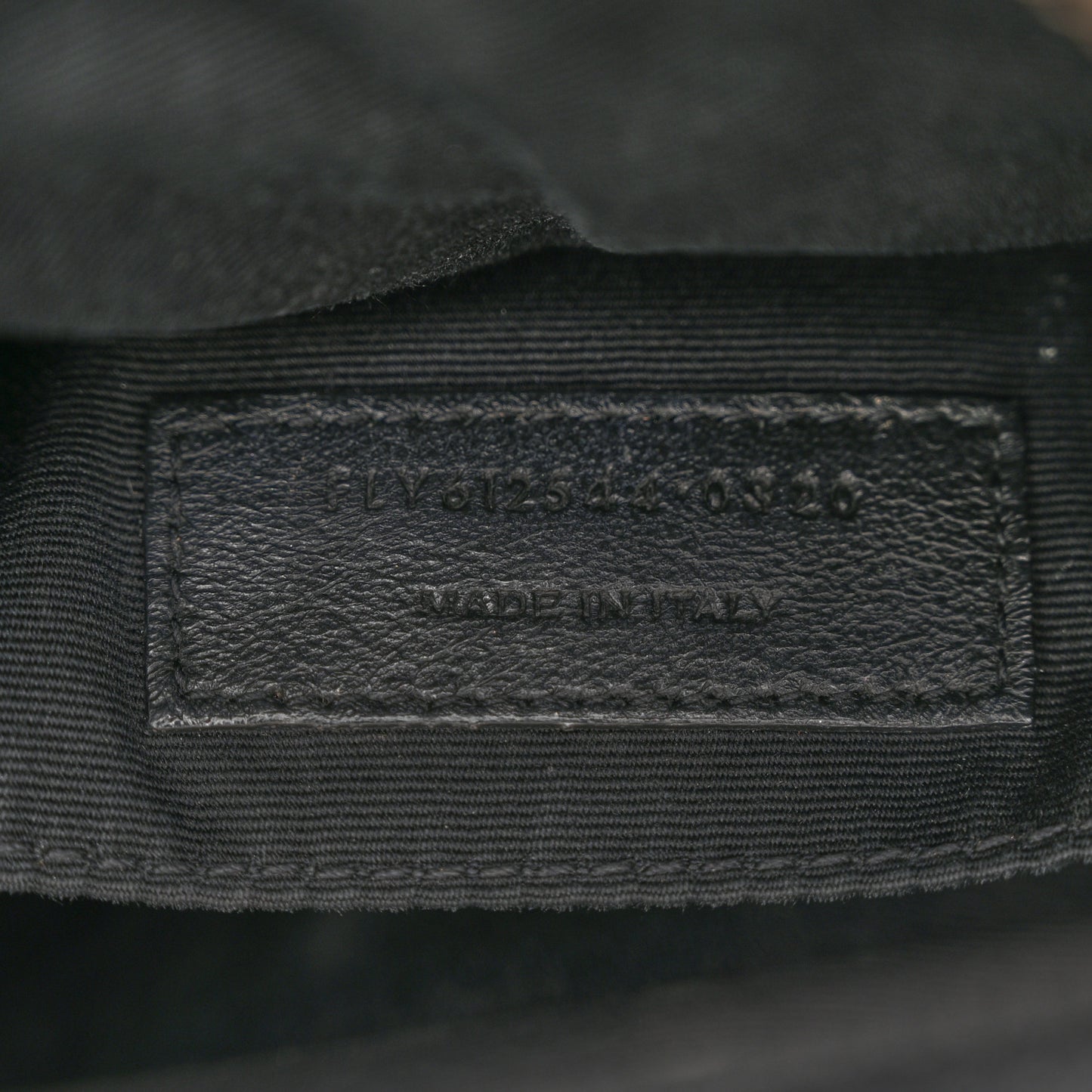 Calfskin Matelasse Monogram Lou Camera Bag Black