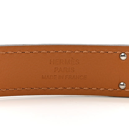 Hermes Epsom Kelly Belt White 4 of 5