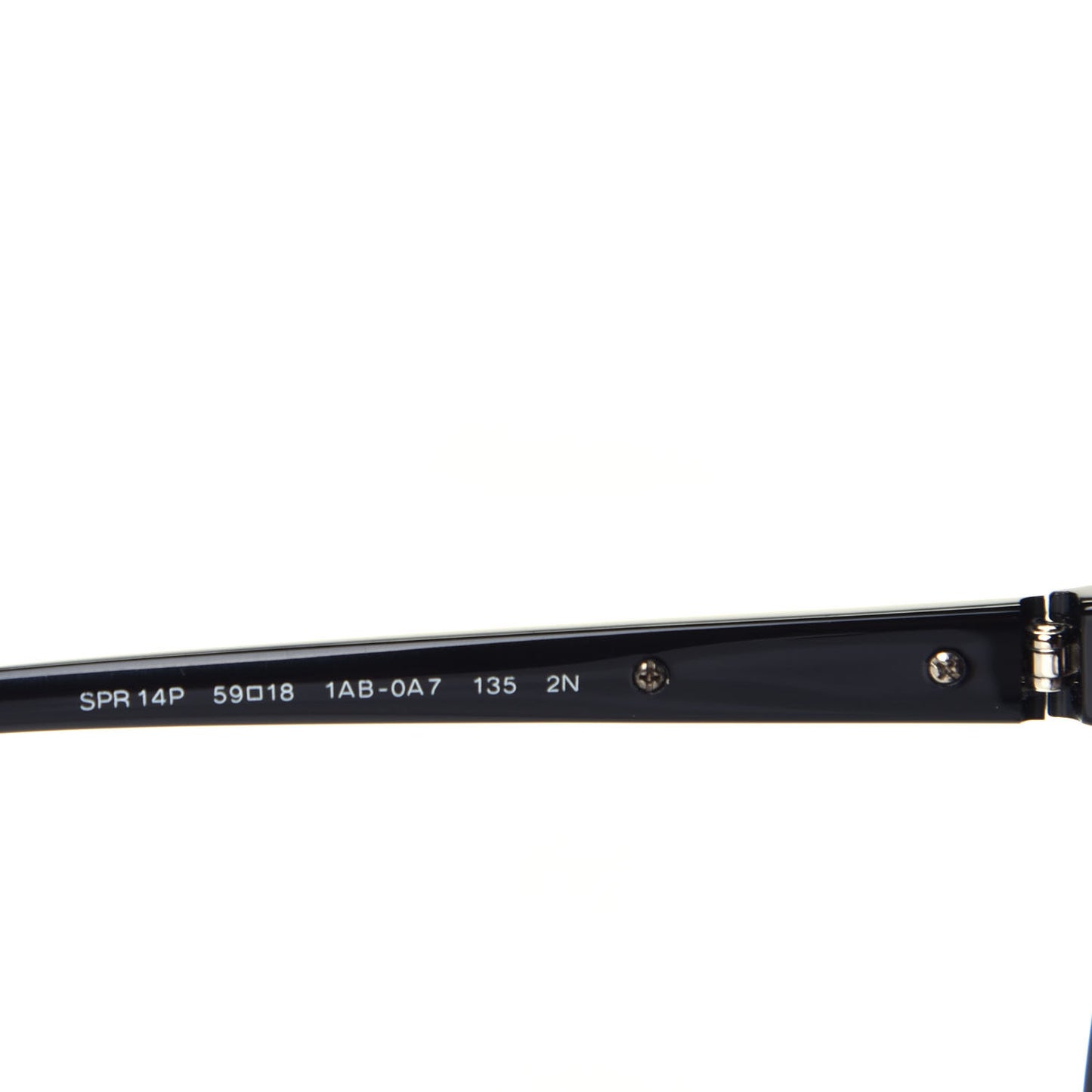 Acetate Square Sunglasses SPR 14P Black