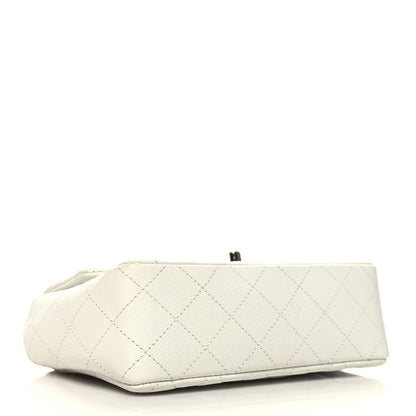 Chanel Caviar Quilted Mini Rectangular Flap White 4 of 12