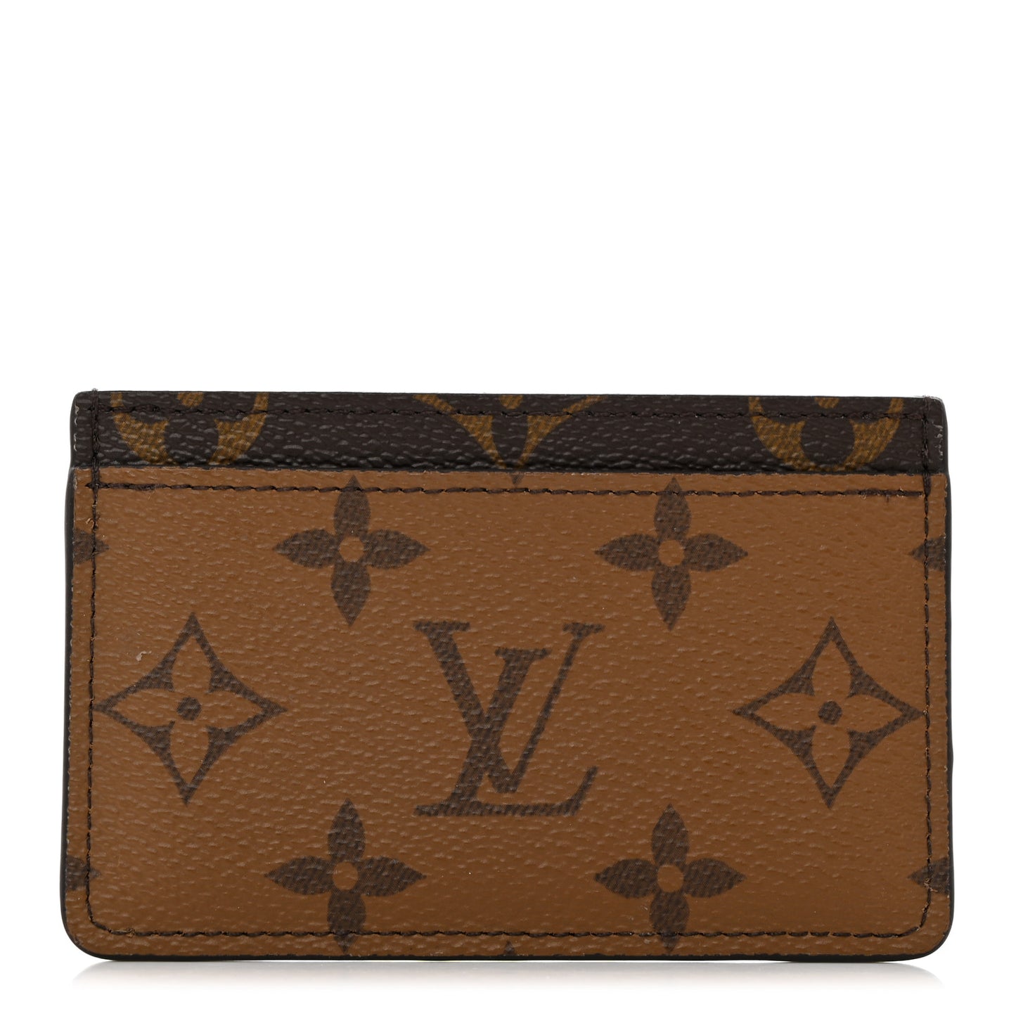 Reverse Monogram Card Holder