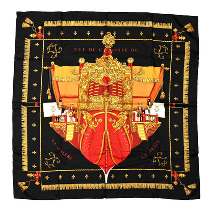 Hermes Silk Vue Du Carosse De La Galere La Reale Scarf 90 1 of 7
