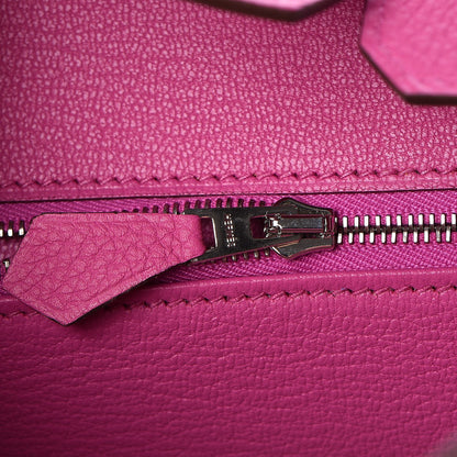 Hermes Togo Birkin 25 Magnolia 10 of 33
