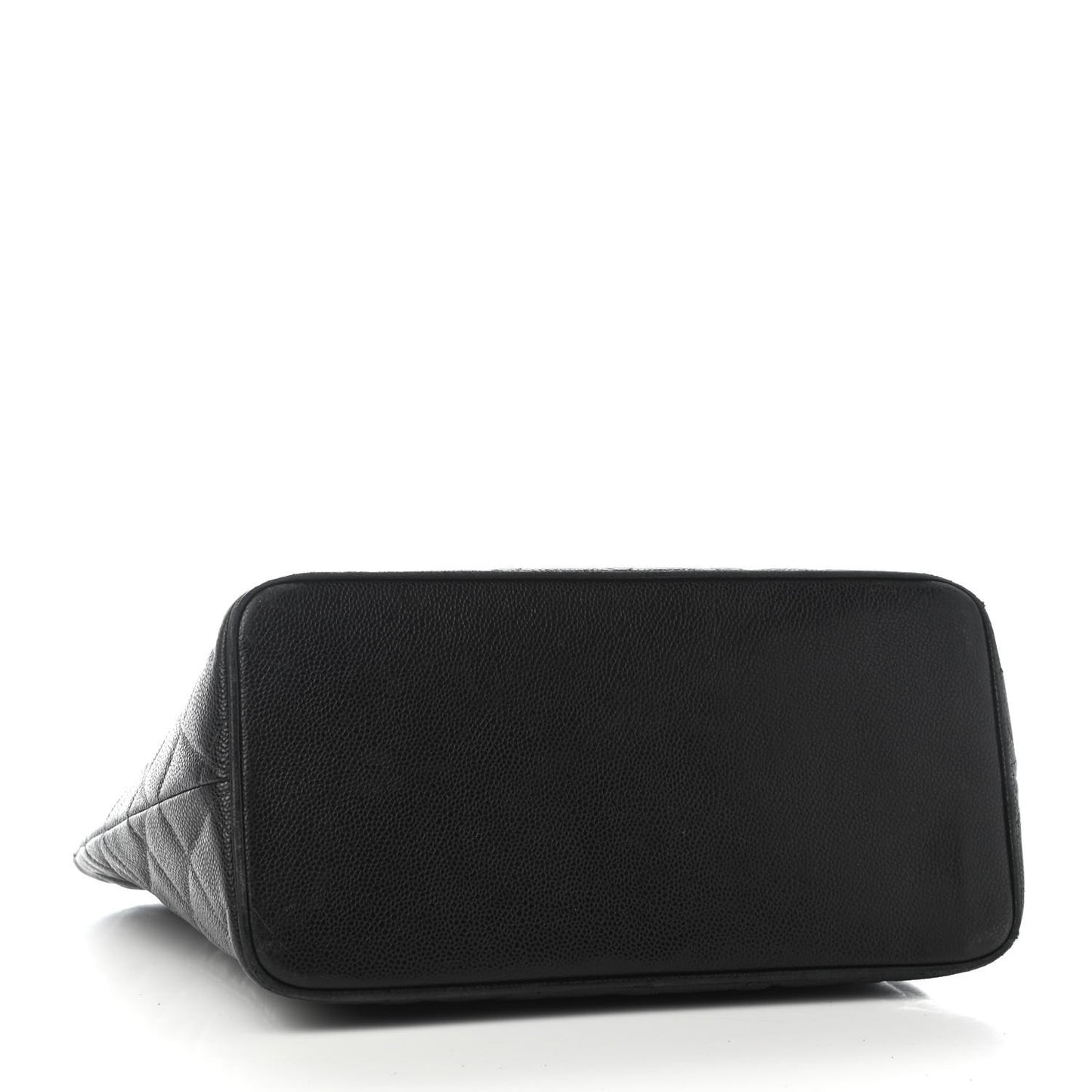 Caviar Quilted Medallion Tote Black