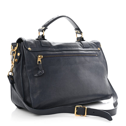 Proenza Schouler Lambskin Medium PS1 Satchel Midnight 3 of 15