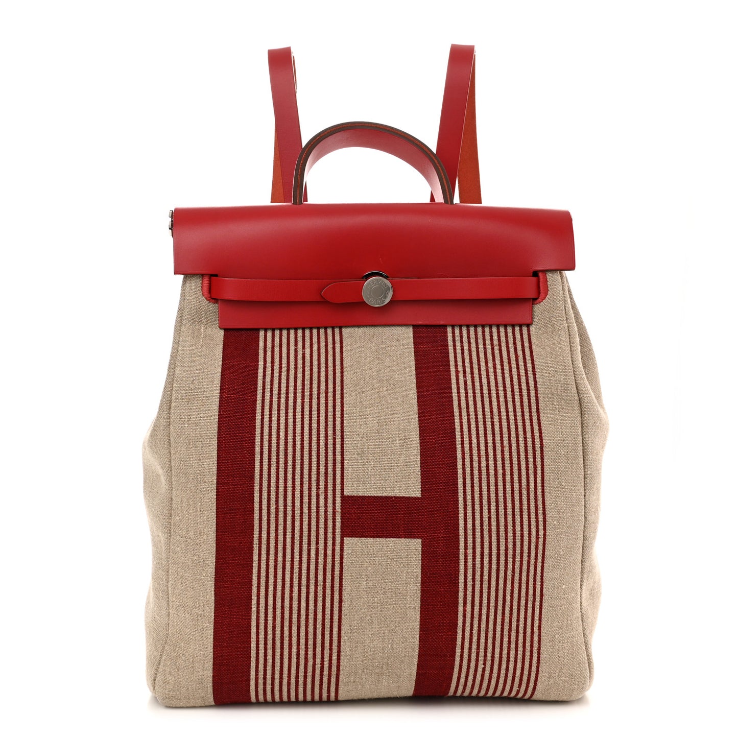 Vache Hunter Toile H Vibration Herbag a Dos Retourne Backpack Bordeaux Ficelle Rouge Piment
