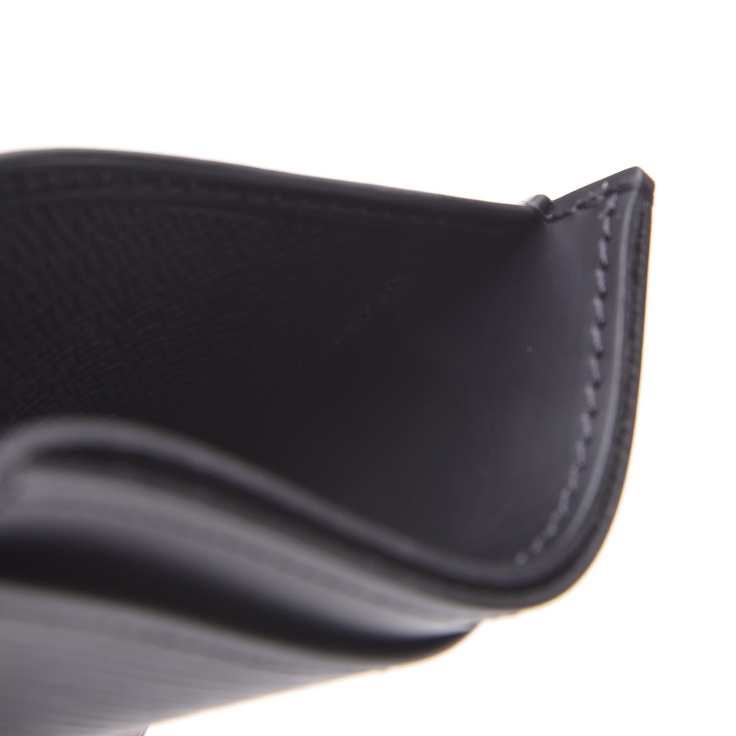 Louis Vuitton Epi Card Holder Black 6 of 6