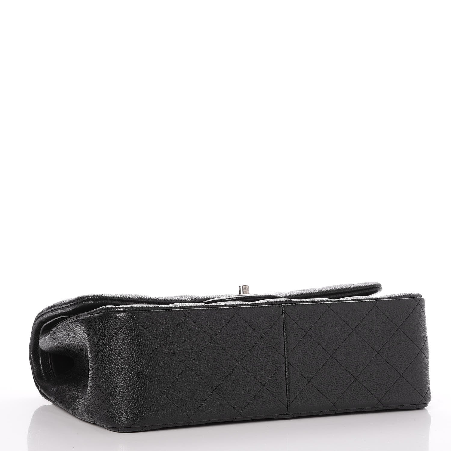 Chanel Caviar Quilted Jumbo Double Flap Black 5 of 9