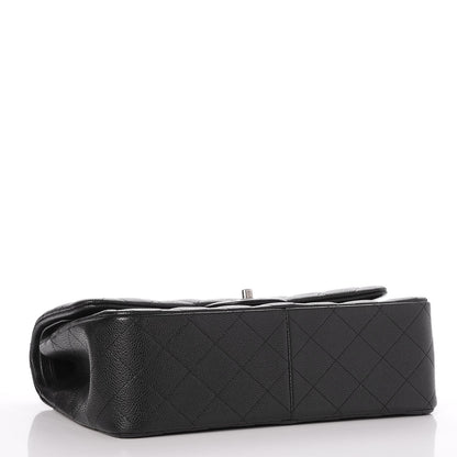 Chanel Caviar Quilted Jumbo Double Flap Black 5 of 9