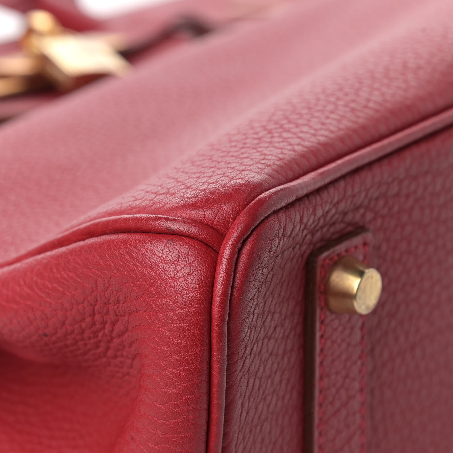 Hermes Togo Birkin 35 Rouge Vif 9 of 14