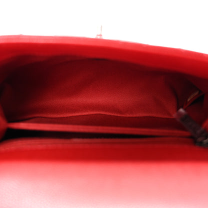Chanel Caviar Quilted Mini Coco Handle Flap Red 5 of 12